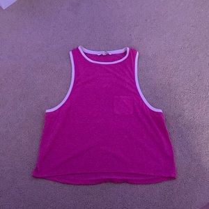 Victoria secret tank top with pocket in front